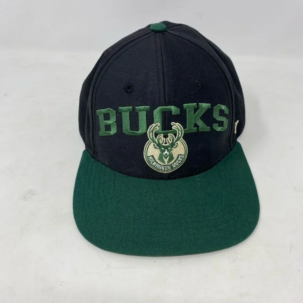 NBA Bucks Youth Snap Back Cap Milwaukee Basketball